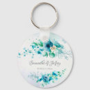 Search for flower key rings Blue flowers