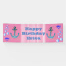 Search for nautical birthday banners Beach