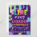 Search for slime party invitations Girl