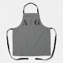 Search for customisation aprons White