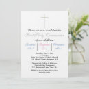 Search for silver cross first communion invitations Pink