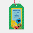 Search for big bird gift tags Oscar the grouch