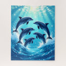Search for dolphin puzzles Marine life