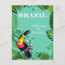 Search for vintage brazil postcards Tropical
