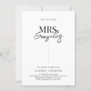 Search for future mr and mrs invitations Minimal