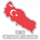 Search for turkish flag stickers World flags