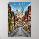 Search for austria vintage travel posters Salzburg