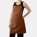 Search for faux leather aprons Brown