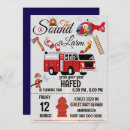Search for firefighter party invitations Boy