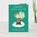 Search for peppermint candy christmas cards Charlie brown