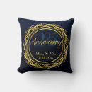 Search for royal blue and gold cushions Elegant
