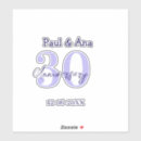 Search for anniversary date stickers Calligraphy typography elegant romantic