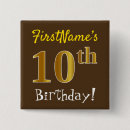 Search for 10th birthday badges 10 years old