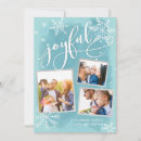 Search for multi photo christmas cards Joyful