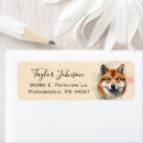 Search for akitas return address labels Dog