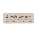 Search for black and purple return address labels Chic
