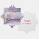 Search for art christmas tree decorations Polar bear