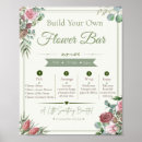 Search for flower bar signs Build your own bouquet