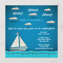 Search for sailboat birthday invitations Cute