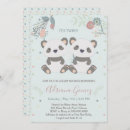 Search for panda bear baby shower invitations Unique