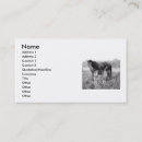 Search for foal business cards Black