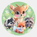 Search for deer drawing stickers Forest