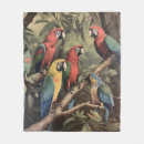 Search for parrot blankets Botanical