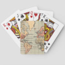 Search for old world map playing cards Travel