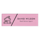 Search for real estate name tags Professional house realtor