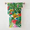 Search for flower print bath towels Hawaiian