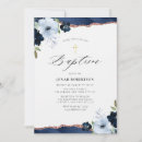 Search for navy blue christening invitations Baptism