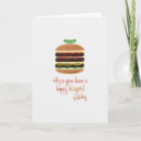 Search for burger birthday cards Party