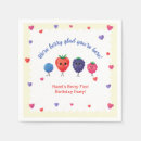 Search for blueberry napkins Girls birthday