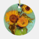 Search for sunflower christmas tree decorations Green