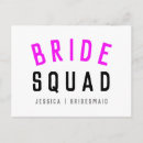 Search for the tribe postcards Bridesmaid