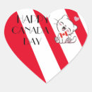 Search for canada day stickers Red and white