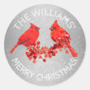 Search for red cardinal stickers Holly berries