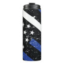 Search for law enforcement travel mugs Thin blue line