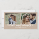 Search for love and thanks wedding thank you cards Simple