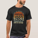 Search for 40th birthday mens tshirts Retro