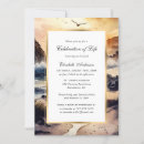 Search for celebration of life sunset invitations Memorial service