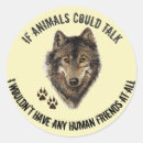 Search for animal quote stickers Wolf