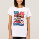 Search for 4th of july dog tshirts Red white blue
