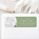 Search for black circle return address labels Minimalist