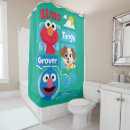 Search for grover sesame street shower curtains Furry friends forever