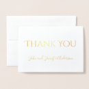 Search for gold foil thank you cards Simple
