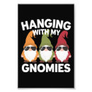 Search for funny gnome posters Santa