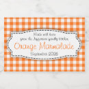 Search for marmalade food drink labels Gingham