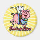 Search for swine magnets Pig