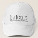Search for just married hats Funny